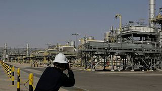 تصویری از تاسیسات نفتی آرامکو