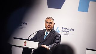 Fotónk illusztráció: Orbán Viktor a V4 csúcstalálkozóján