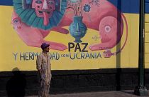 Mural no México lembra vítimas da guerra