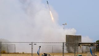 A Vaskupola rendszer bevetése Izraelben, a gázai terroristák rakétái ellen