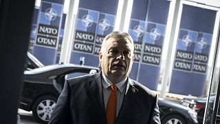 Orbán Viktor érkezik a NATO csütörtöki rendkívüli brüsszeli csúcstalálkozójára