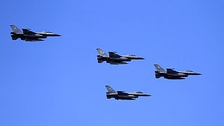 Greece fighting jets