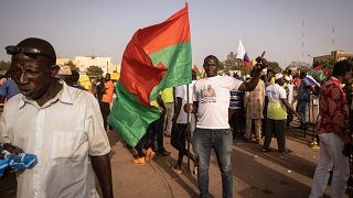 Burkina Faso civil groups protest against French military cooperation