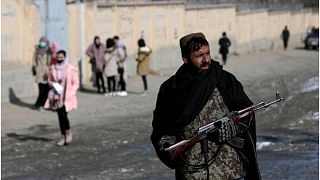 مقاتل في حركة طالبان