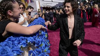 Chalamet starred in this years big winner 'Dune' along with fellow actor Zendaya