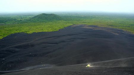 Volcano surfing is one of Nicaragua's most popular tourist excursions