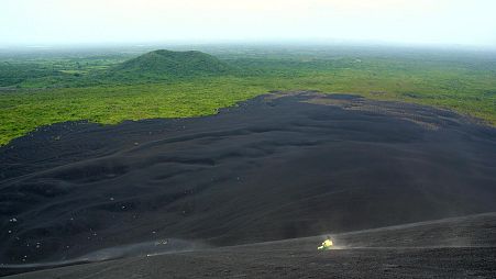 Volcano surfing is one of Nicaragua's most popular tourist excursions