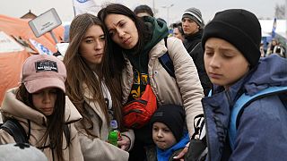 Беженцы с Украины