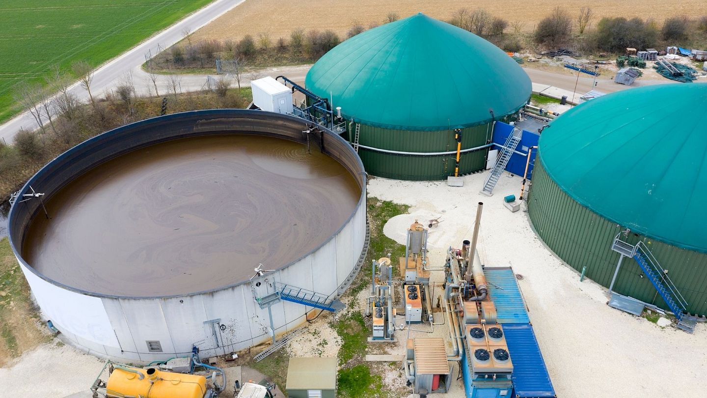 Biogas made from farm waste could replace Russian fossil fuels in Germany |  Euronews