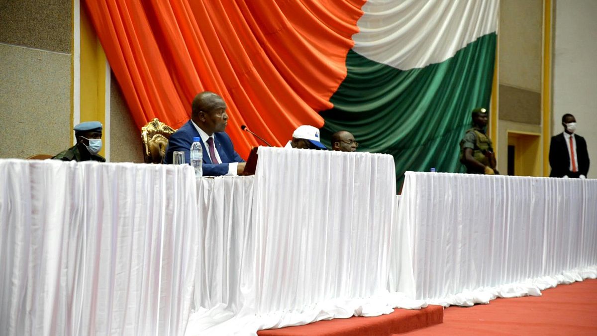 رئيس جمهورية إفريقيا الوسطى، فوستان أرشانج تواديرا.