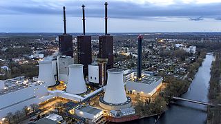 Газовая электростанция в Лихтерфельде в Берлине, 30 марта 2022