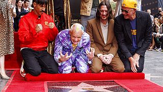 Red Hot Chili Peppers on the Walk of Fame