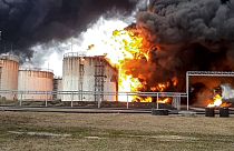 Brand im Öllager (1.4.2022)
