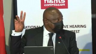 South Africa: Ramaphosa testifies before human rights commission on July 2021 riots
