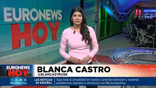 Blanca Castro presenta esta edición de Euronews Hoy