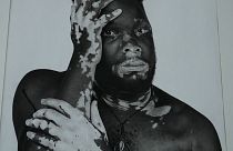 Uno de los retratos de Mrtin Senkubuge