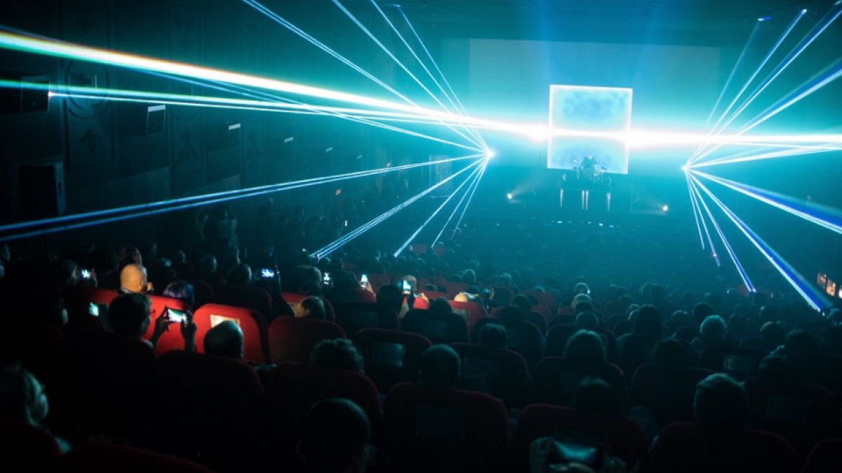 The opening night of Docudays UA 2019 at the Zhovten Cinema, Kyiv