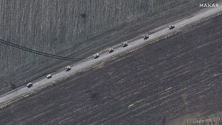 Ukrayna işgalinde kullanılan Rus tankları (Arşiv)