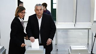 Macaristan Başbakanı Viktor Orban oy kullandı