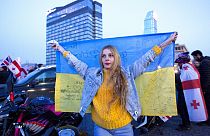 Grúziában sokan szolidárisak az ukránokkal