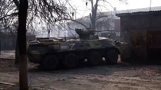 Russian state television shows life of troops in Mariupol
