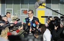 Sırbistan'ın mevcut Cumhurbaşkanı Vucic'ten seçim zaferi açıklaması