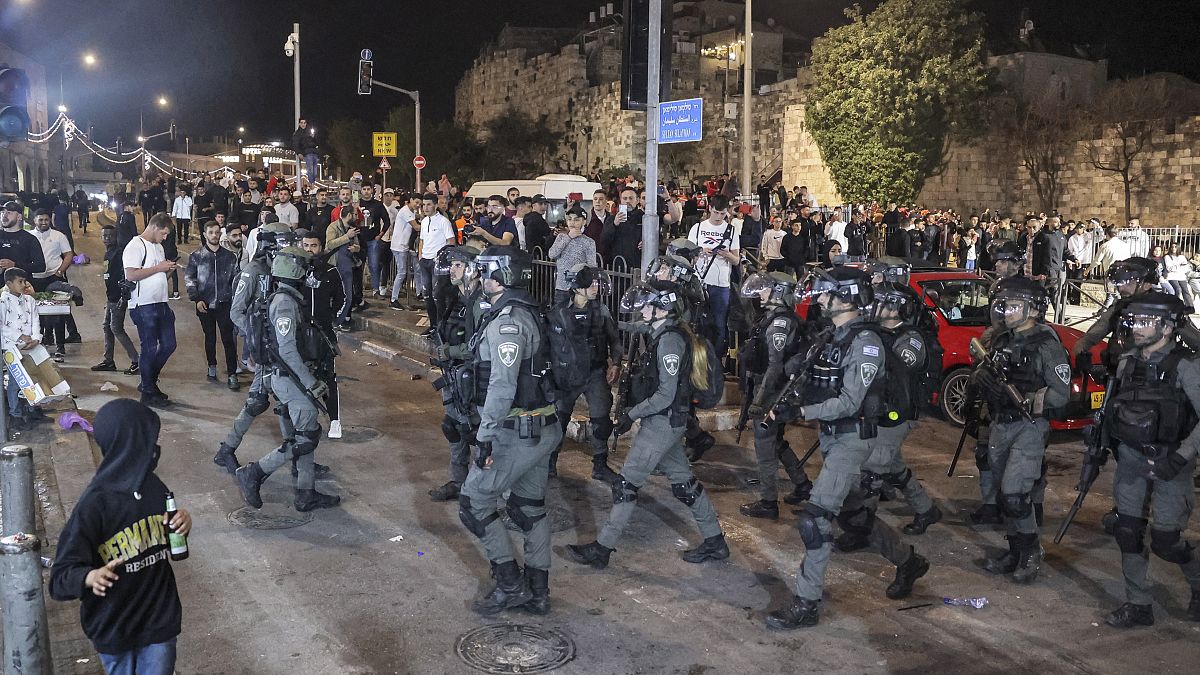 اشتباكات في القدس.