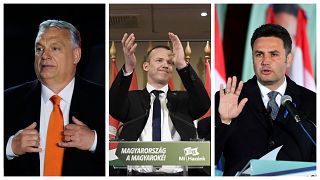 A Fidesz és a Mi Hazánk elnöke is diadalittas beszédet mondhatott, míg Márki-Zay Péteré volt ma a vesztes szerepe