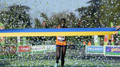 Kenyan Judith Jeptum breaks women's record at Paris marathon