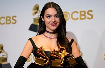 64. Grammy Müzik Ödülleri'nde Olivia Rodrigo Yılın En İyi Sanatçısı ödülünü aldı