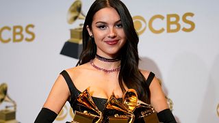 64. Grammy Müzik Ödülleri'nde Olivia Rodrigo Yılın En İyi Sanatçısı ödülünü aldı
