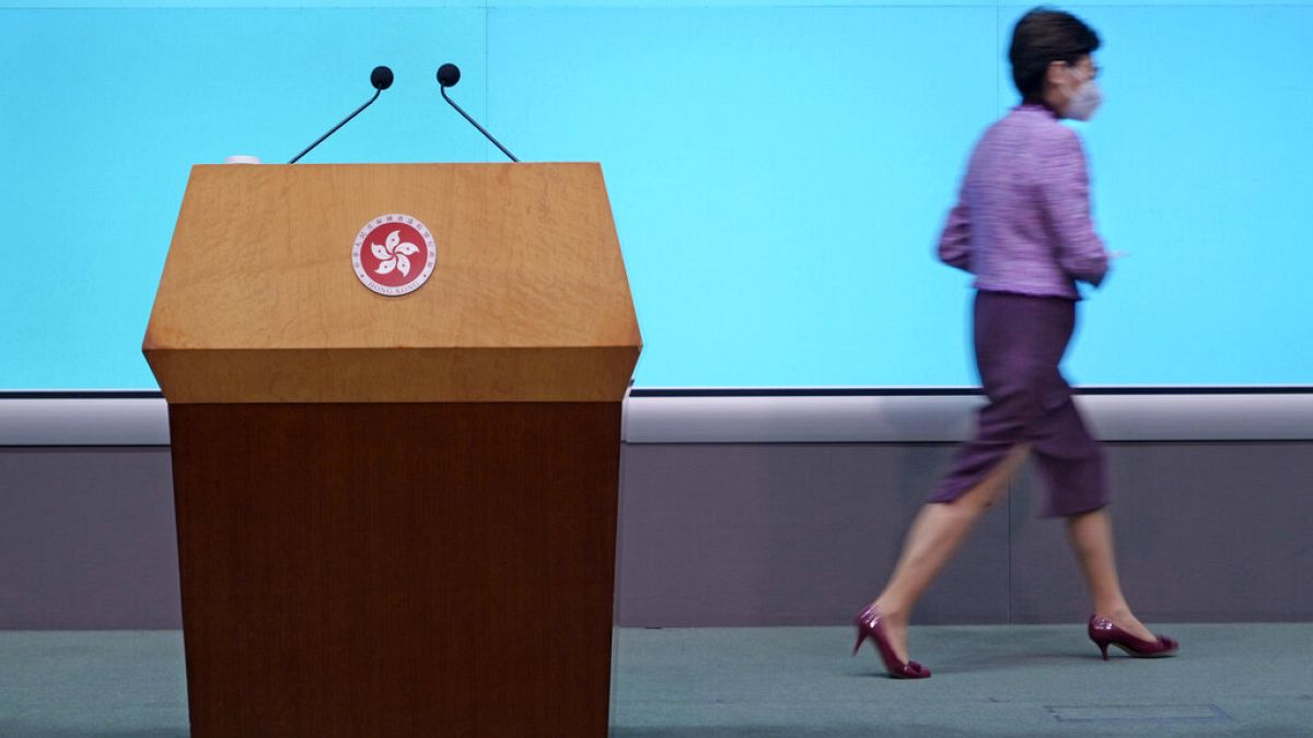 Hongkongs Regierungschefin Carrie Lam will abtreten