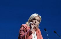 مرشّحة حزب التجمّع الوطني للانتخابات الرئاسية في فرنسا مارين لوبن
