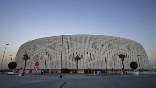 Katar'daki Al Thumama stadyumu, Dünya Kupası'na ev sahipliği yapacak yerler arasında.