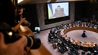 Выступление Владимира Зеленского в Совете безопасности ООН