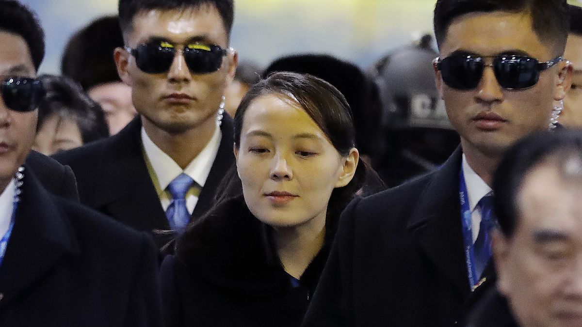 Kuzey Kore lideri Kim Jong-un'un kız kardeşi Kim Yo Jong