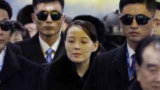Kuzey Kore lideri Kim Jong-un'un kız kardeşi Kim Yo Jong