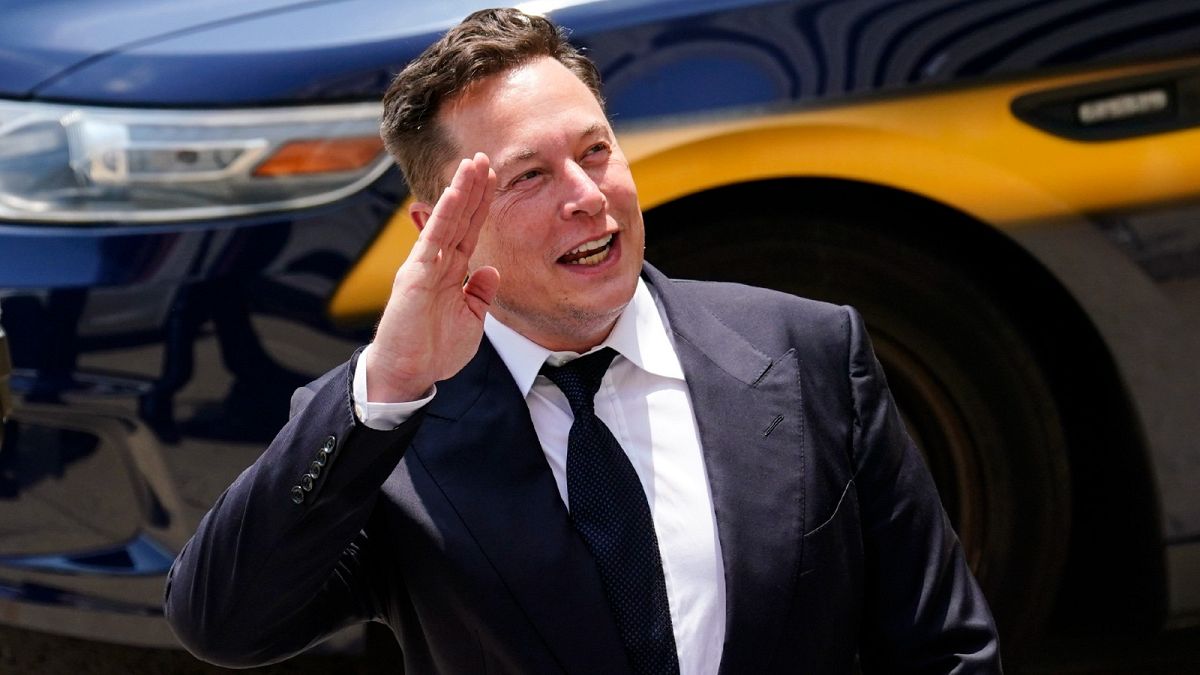 Tesla CEO Elon Musk in Wilmington, Delaware, USA, Tuesday, July 13, 2021. 