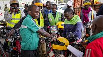 Une station-service dans la banlieue de Nairobi, au Kenya (4 avril 2022)