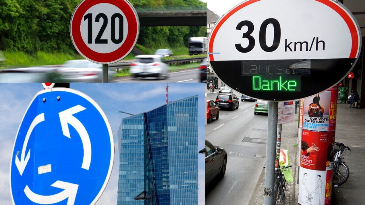 Verkehrschilder in Deutschland - ARCHIV