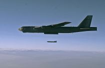 یک فروند بمب افکن بی ۵۲ ارتش آمریکا