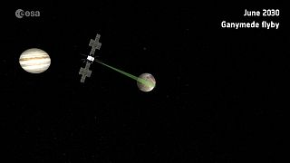 Imagen de la JUpiter ICy moons Explorer", la nueva sonda de la Agencia Espacial Europea