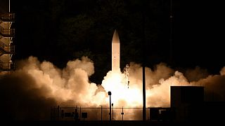 صورة من الارشيف- إطلاق صاروخ  فرط صوتي- الولايات المتحدة- 19 مارس 2020