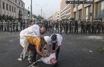 Массовые протесты в Лиме продолжаются вторую неделю
