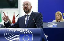 Presidente do Conselho Europeu disse que sanções da UE deverão abranger gás e petróleo russo mais cedo ou mais tarde