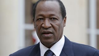 رئيس بوركينا فاسو السابق بليز كومباوري.