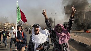 On anniversary of anti-Bashir sit-in, thousands of Sudanese march