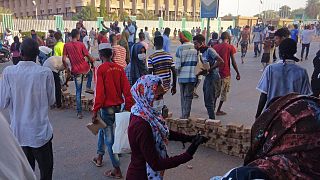 Demonstrations in Khartoum on the occasion of the 3 years anti-Bashir