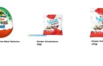 Προϊόντα kinder που ανακαλούνται στην Ελλάδα