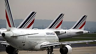 Air France Flugzeuge in Paris Charles de Gaulle - Symbolbild